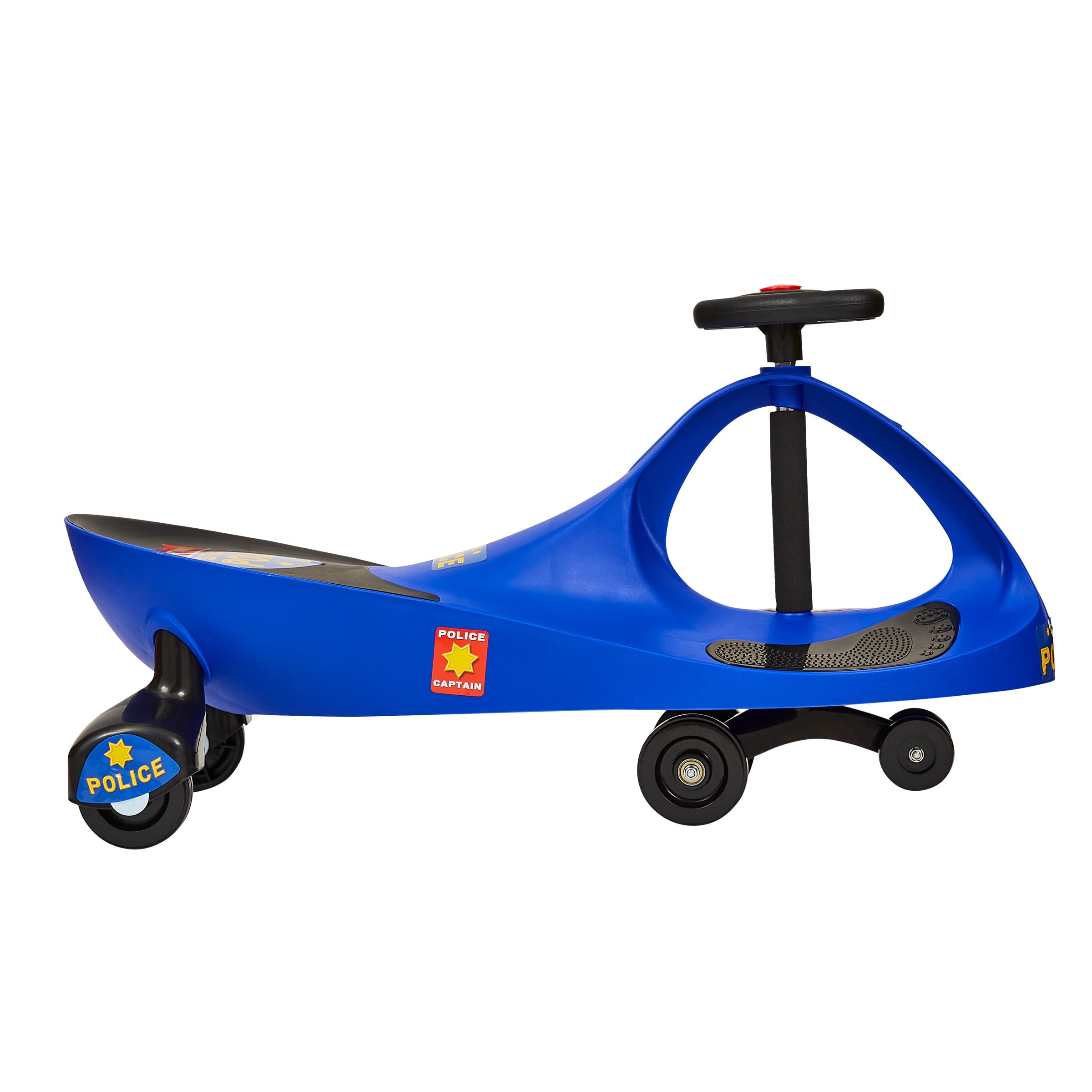 Lil Rider Wiggle Car Ride on Toy with No Batteries or Pedals， Blue