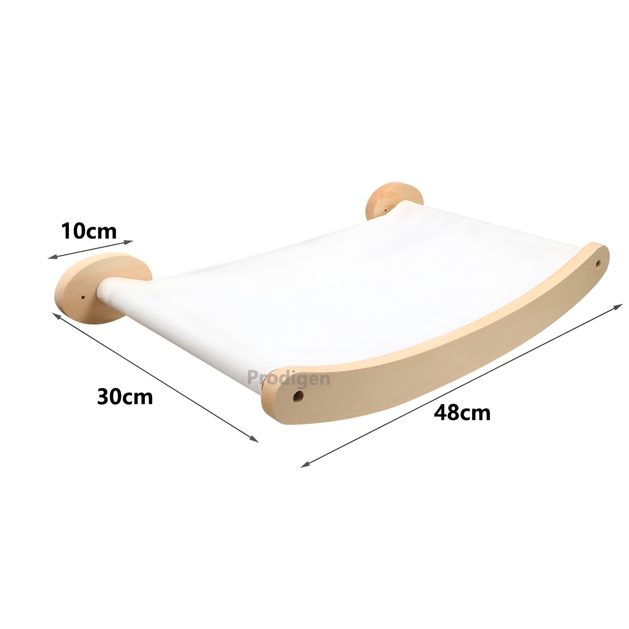 PurrMount Board | Wall-Mounted Cat Climbing Shelf with Scratching Post
