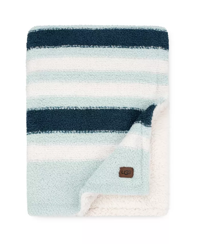 UGGandreg Ana Knit Striped Throw， 70