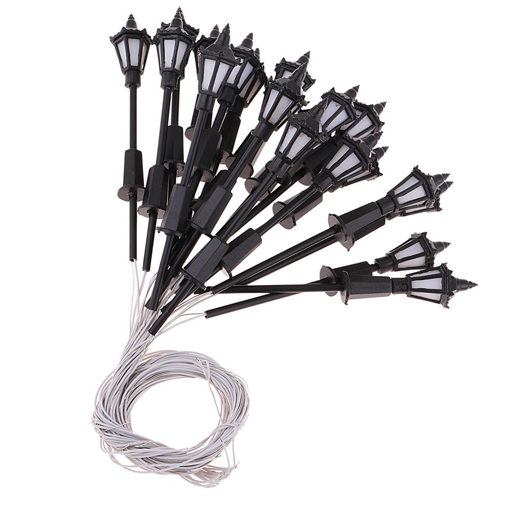 20 Pieces Model Street Lights :100 ， as described， as described