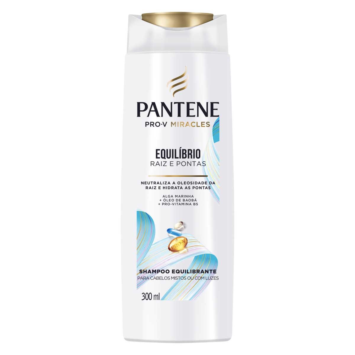 Shampoo Pantene Pro-V Miracles Equilibrio Raiz e Pontas 300ml