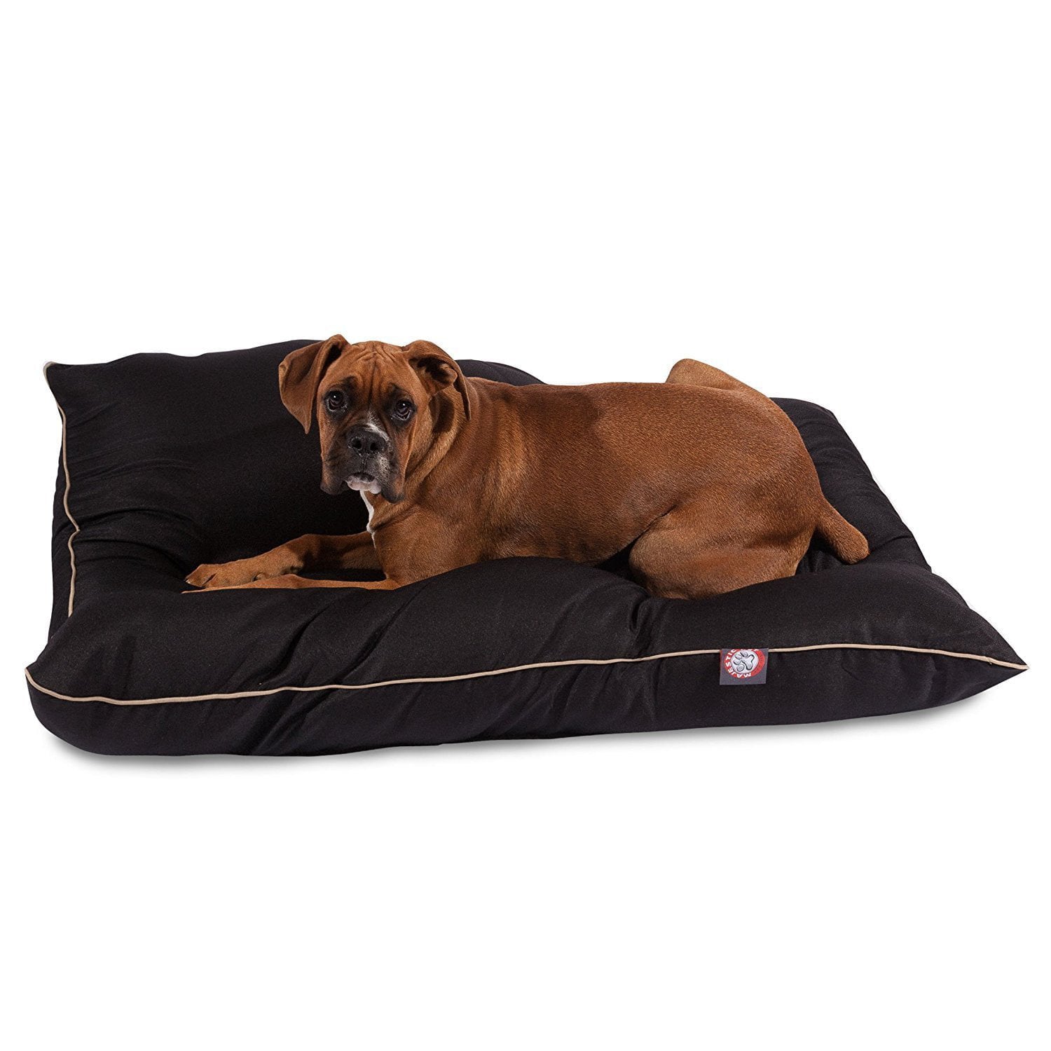 Majestic Pet Super Value Machine Washable Pet Dog Bed， Large， Black