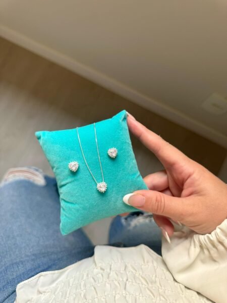 Conjunto Coração Passante Cravej.