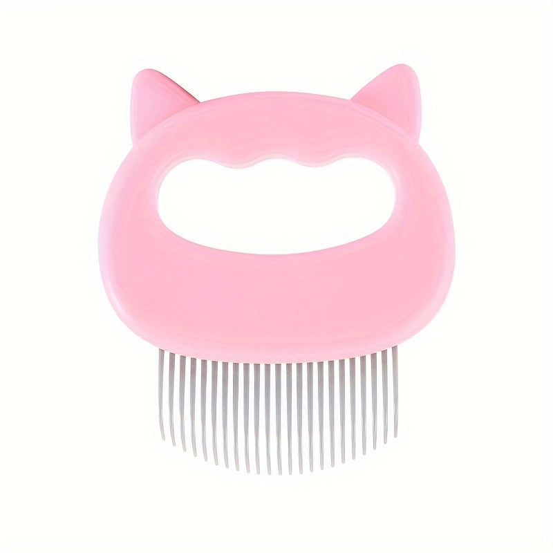 Gentle Cat Grooming Brush for Shedding Control & Relaxing Fur Massage
