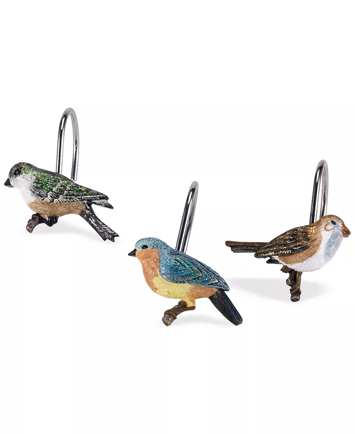 Avanti Love Nest 12-Pc. Shower Hook Set