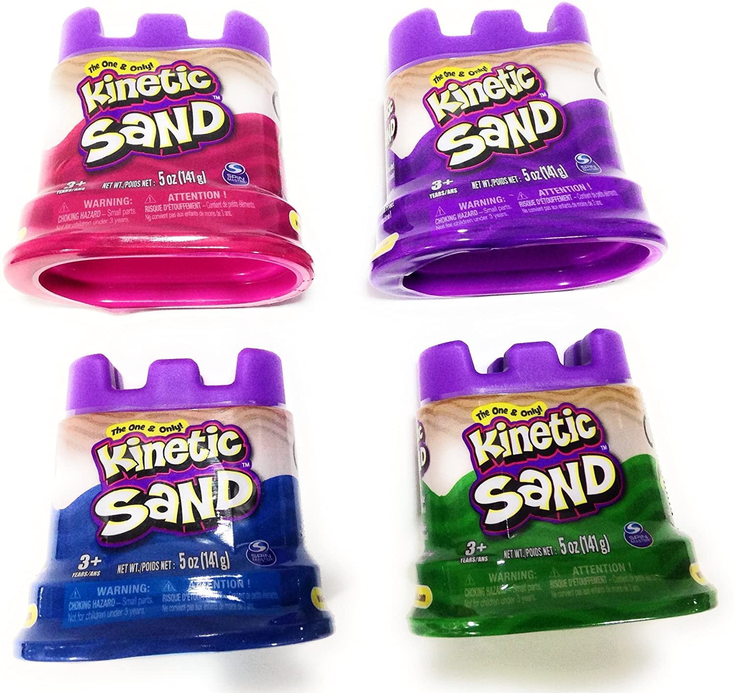 Kinetic Sand Neon Colors