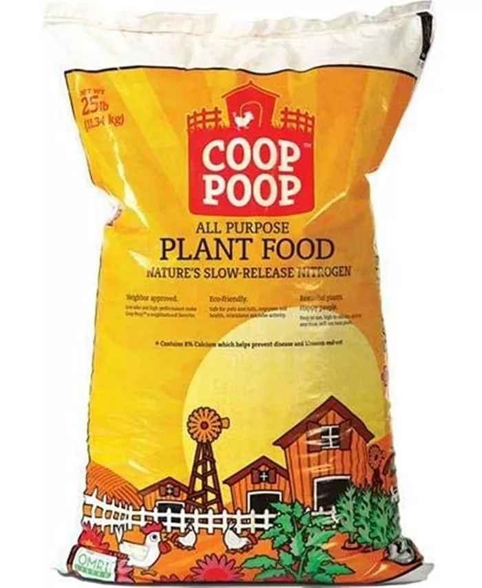 Coop Poop All Purpose Garden Food， 25 Lb 2-4-3