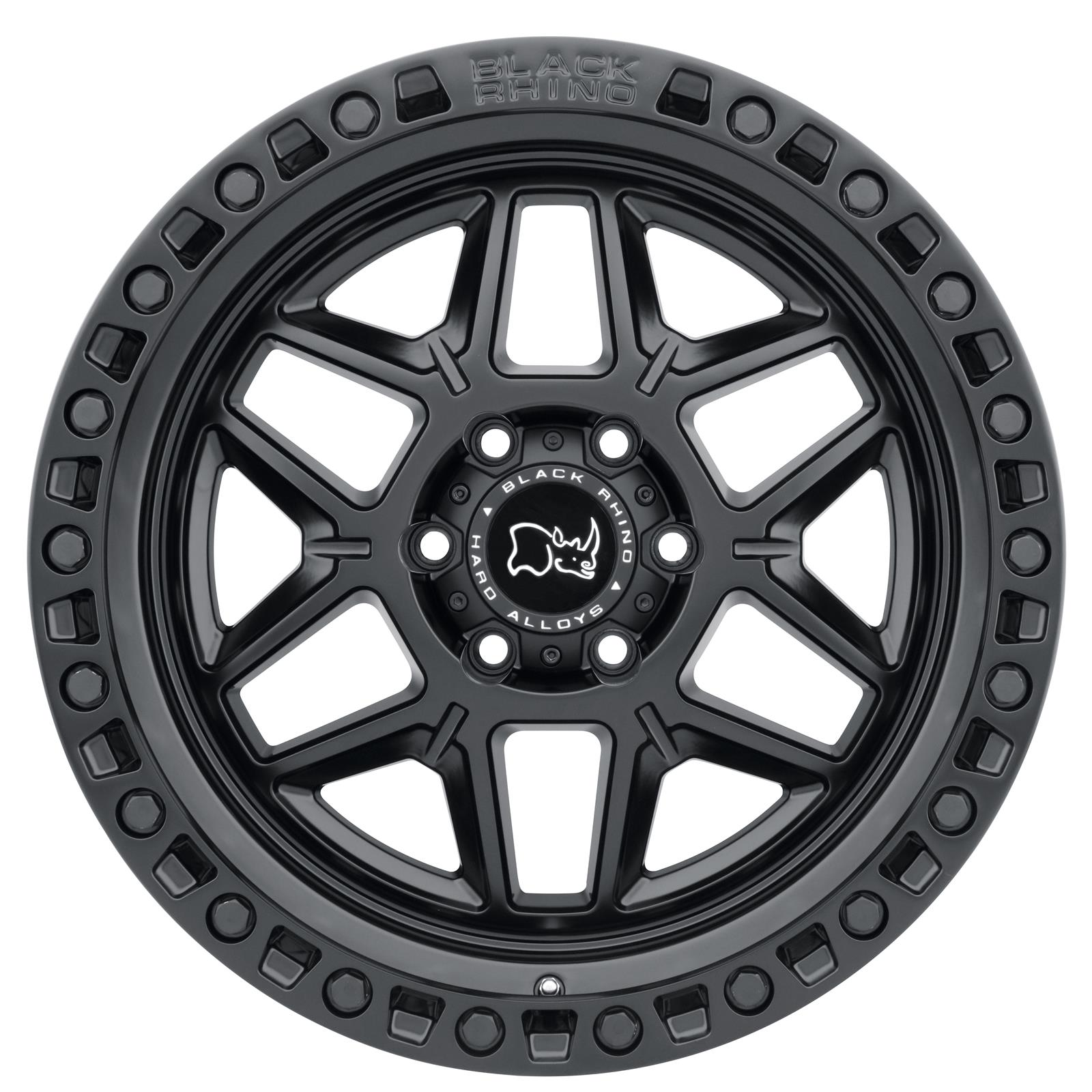 Black Rhino Wheels 1790KLS005127M71 Black Rhino Kelso Matte Black with Black Bolt Wheels