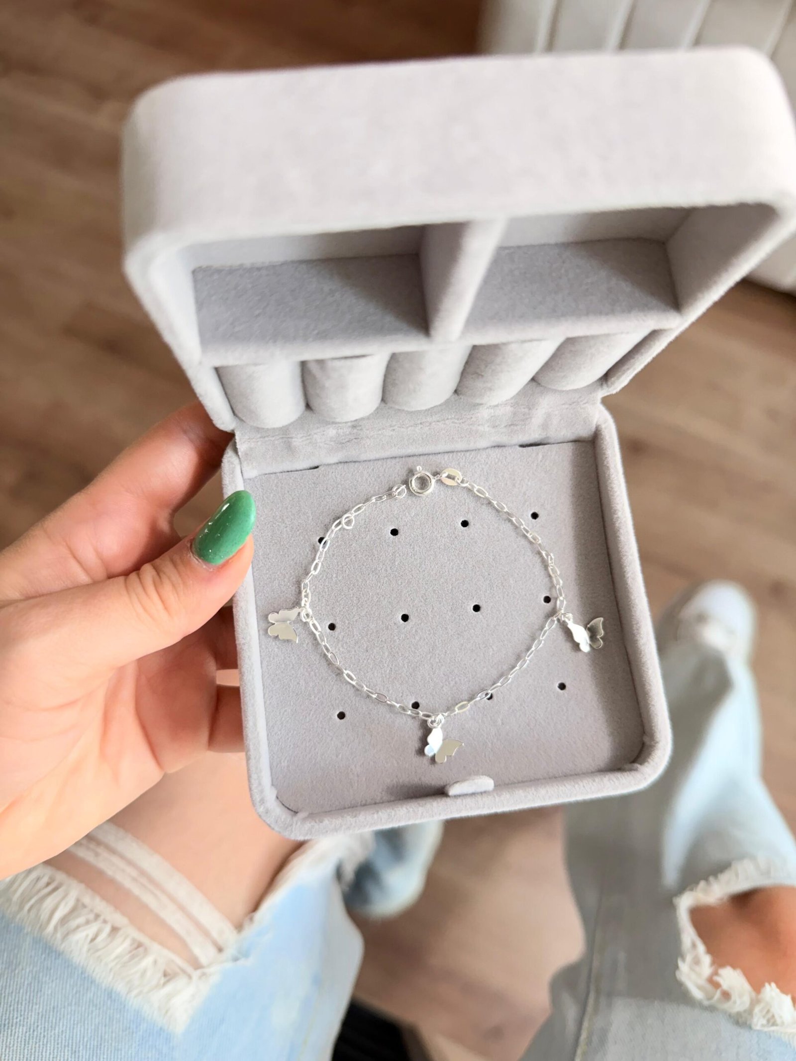 Pulseira Pingt. Borboletas