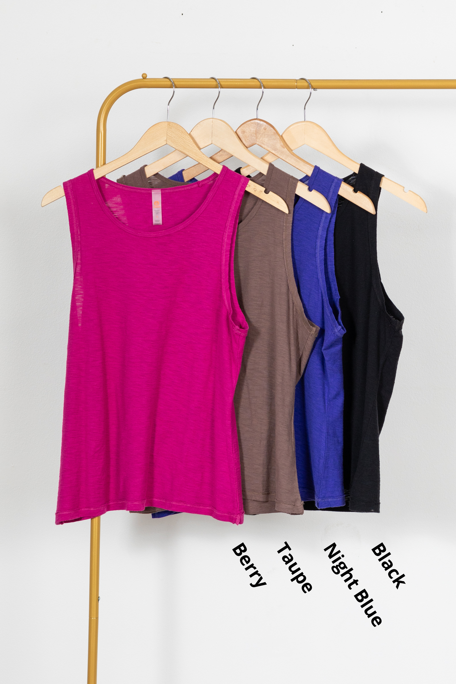 Boxy Fit Core Knit Tank Top
