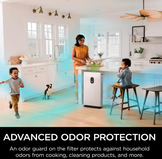 Shark Air Purifier 6 True HEPA with Advanced Odor Lock