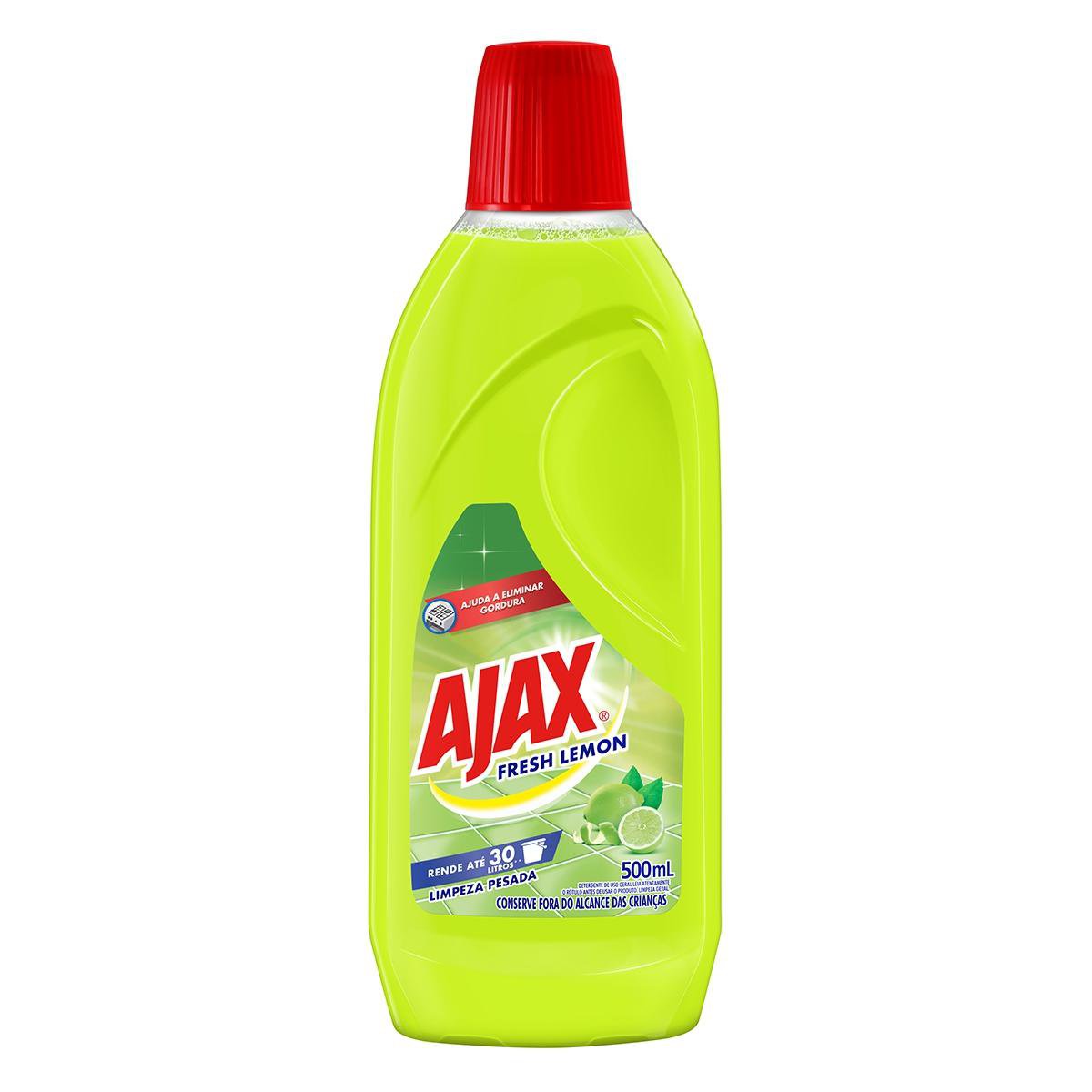 Limpador Diluivel Ajax Fresh Lemon 500 ml