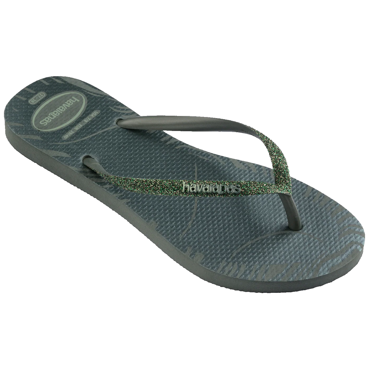 Chinelo Havaianas Slim Glitter Edge