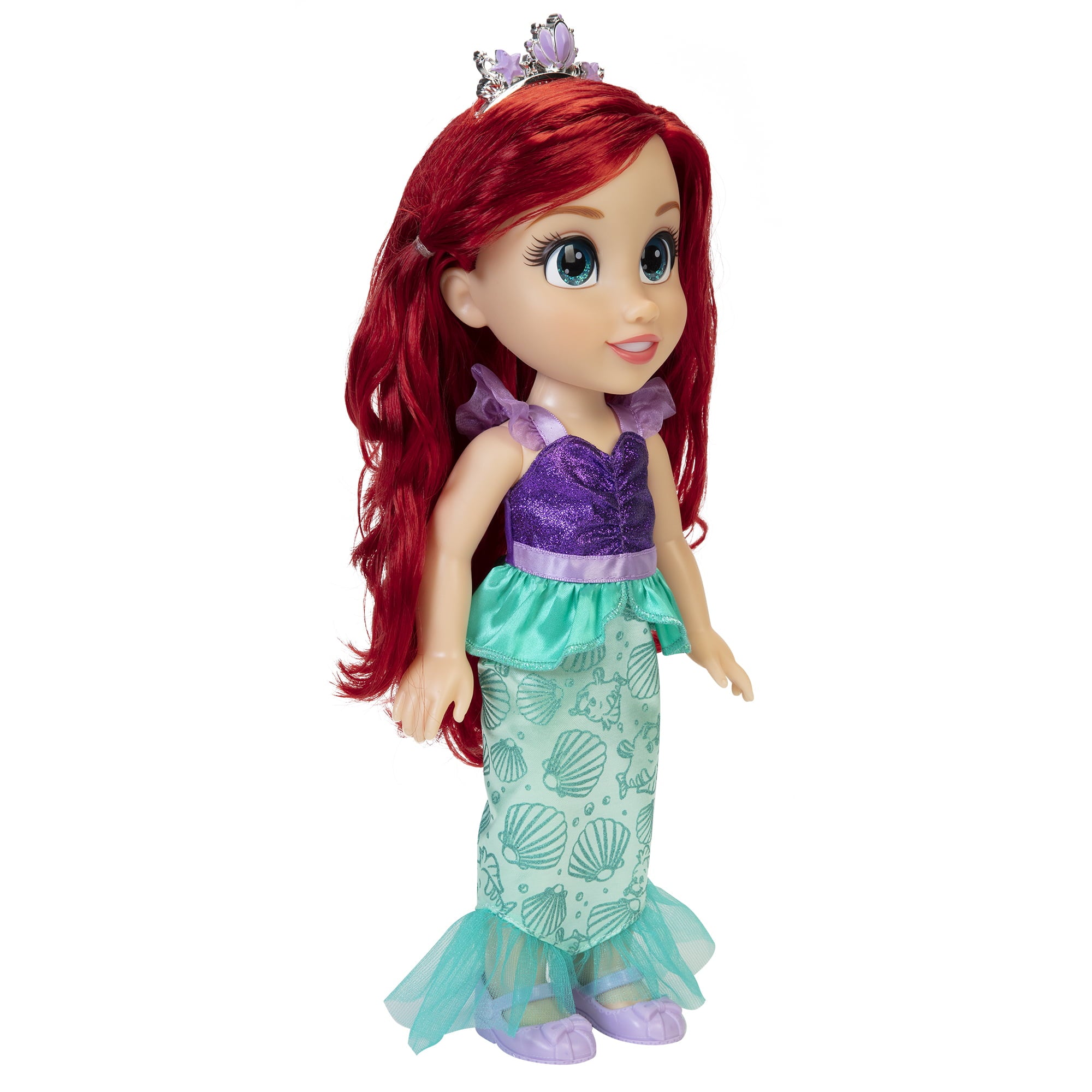 Disney Princess My Friend Ariel Doll 14 inch Tall Includes Removable Outfit and Tiara, for Children Ages 3+