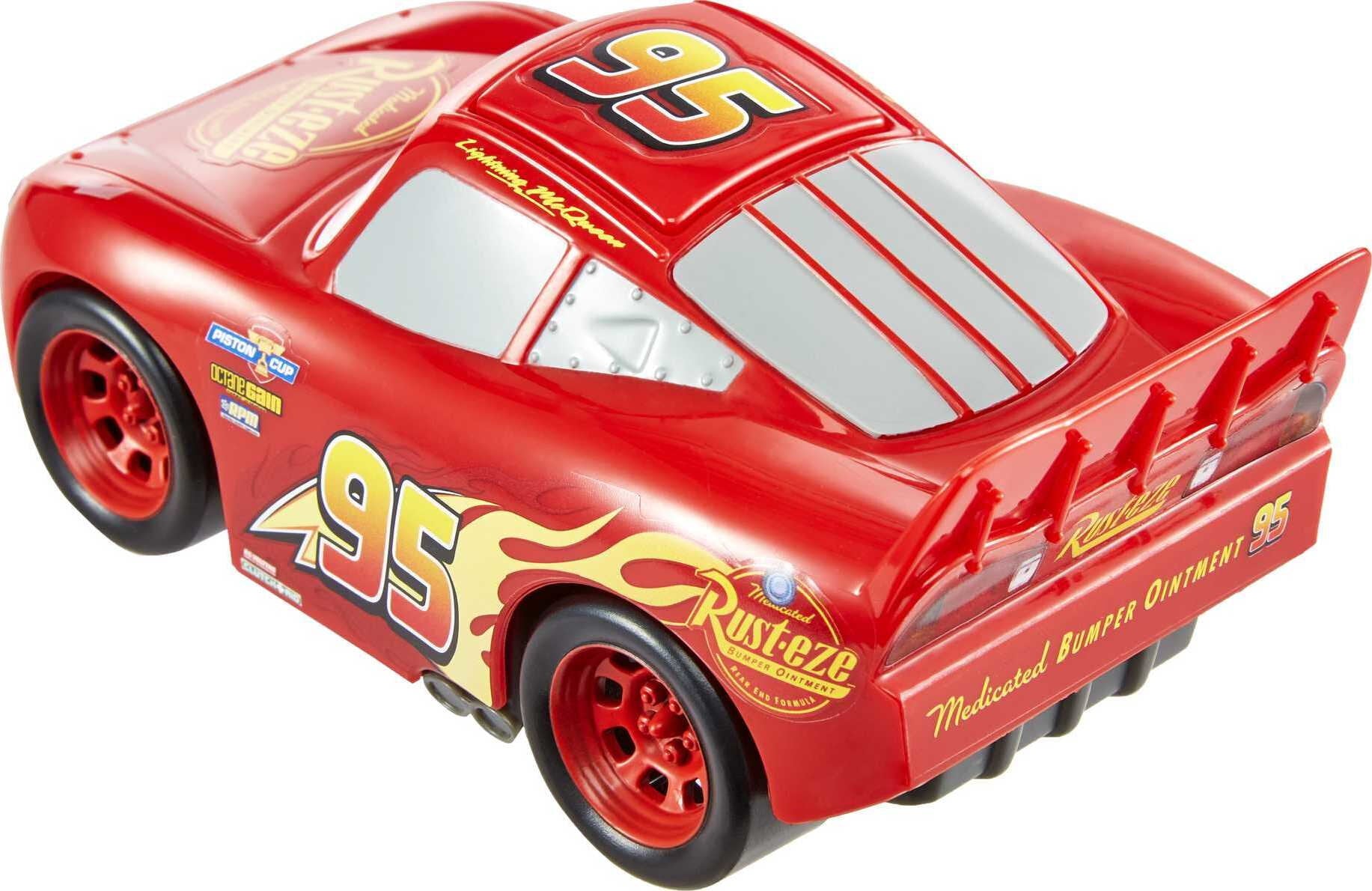 Disney and Pixar Cars Track Talkers Lightning McQueen Talking Toy Car， 5.5 inch Collectible
