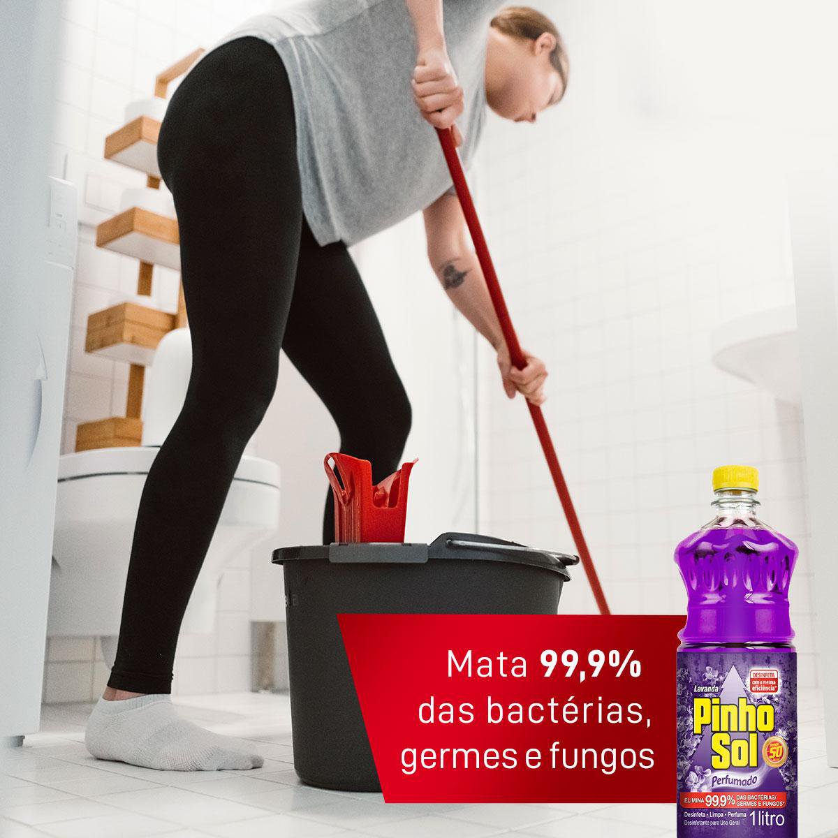 Desinfetante Pinho Sol Citrus Limao 1 Litro