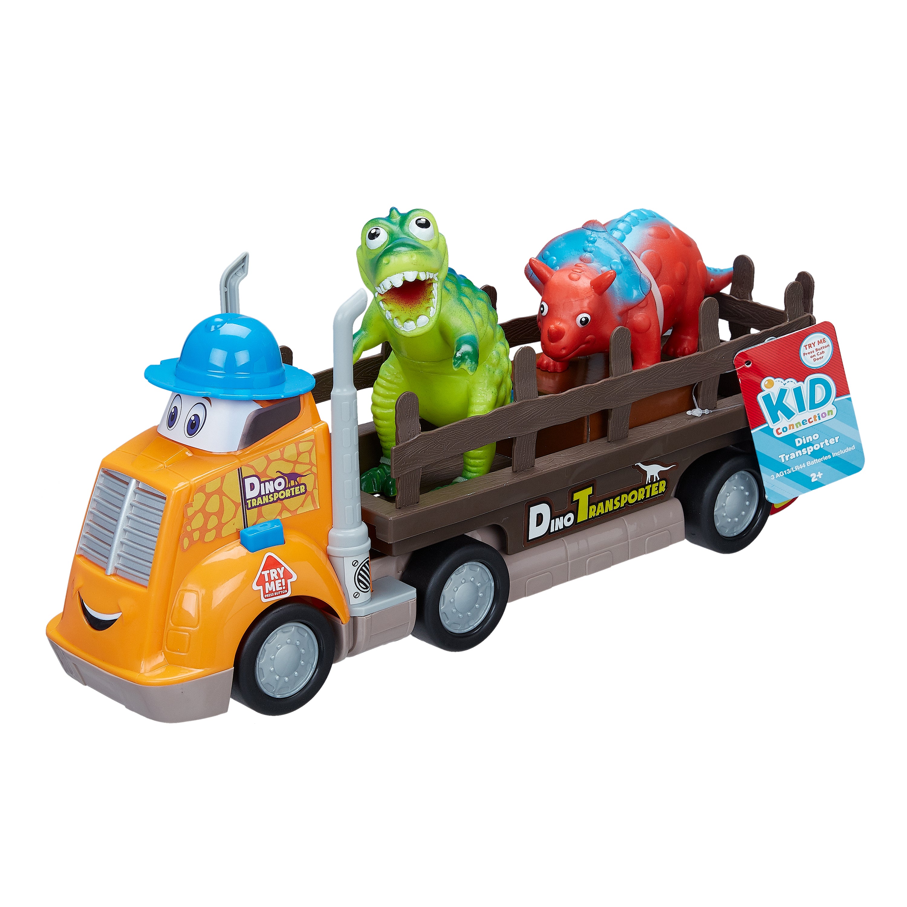Kid Connection Dinosaur Hauler Play Set， 3Pieces