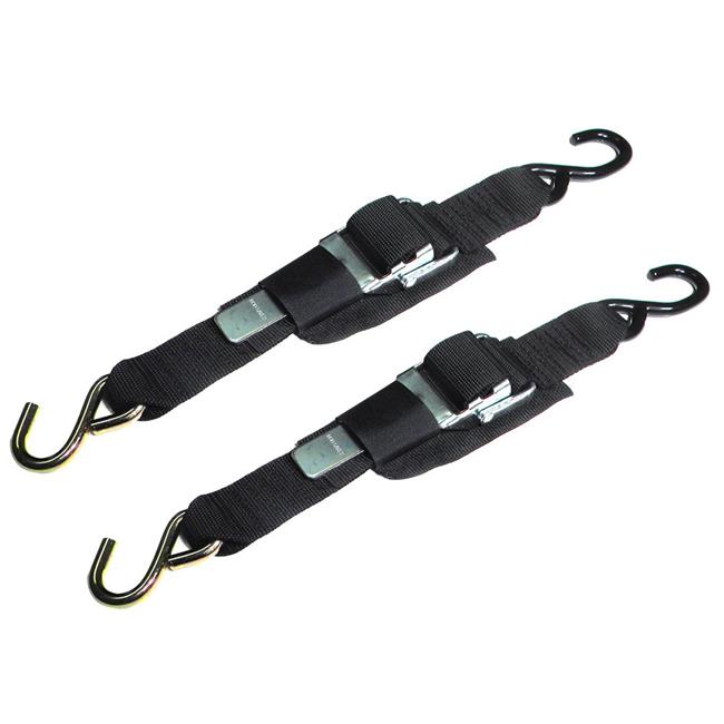 Rod Saver 2PB6 Paddle Buckle Trailer Tie-Down, 2 in. x 6 ft. - Set of 2