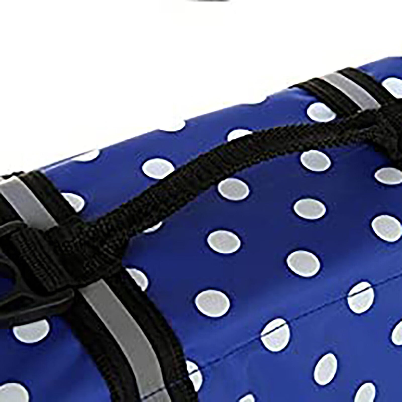 Sehao Large Small Dog High Buoyancy Reflective Stripes Adjustable Life Jacket Swimsuit