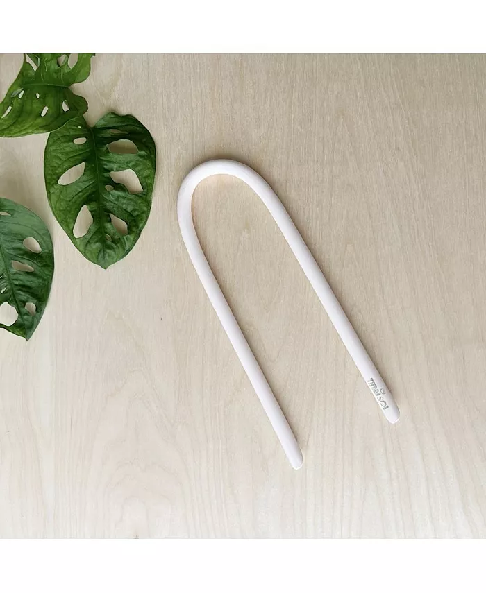 Tierra Sol Studio Plant Support Stake - White Loop