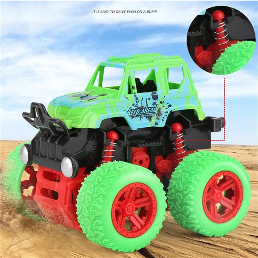 Car Model 4 Wheels Racing Game Dinosaur Off-road Vehicle Police Car Inertia Car Toy Toy Vehicles Pullback Car Action Figure DINOSAUR GREEN