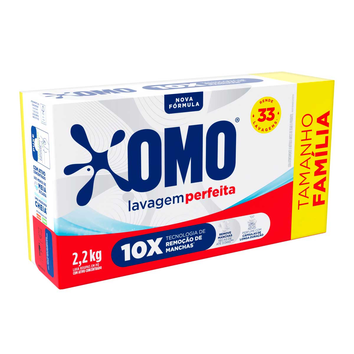 Sabao em Po Omo Lavagem Perfeita 2.2kg