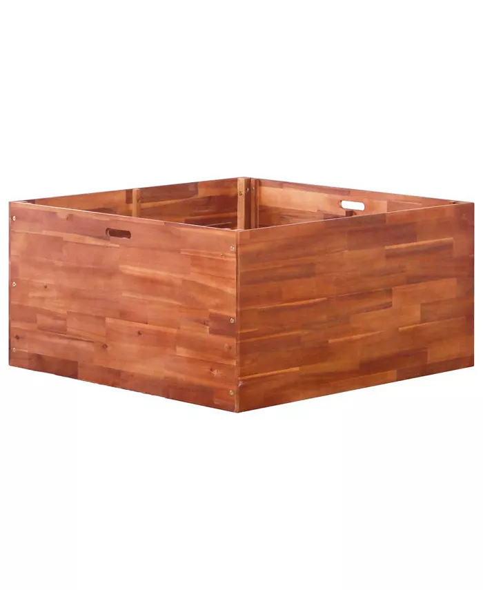 vidaXL Garden Raised Bed Acacia Wood 39.4