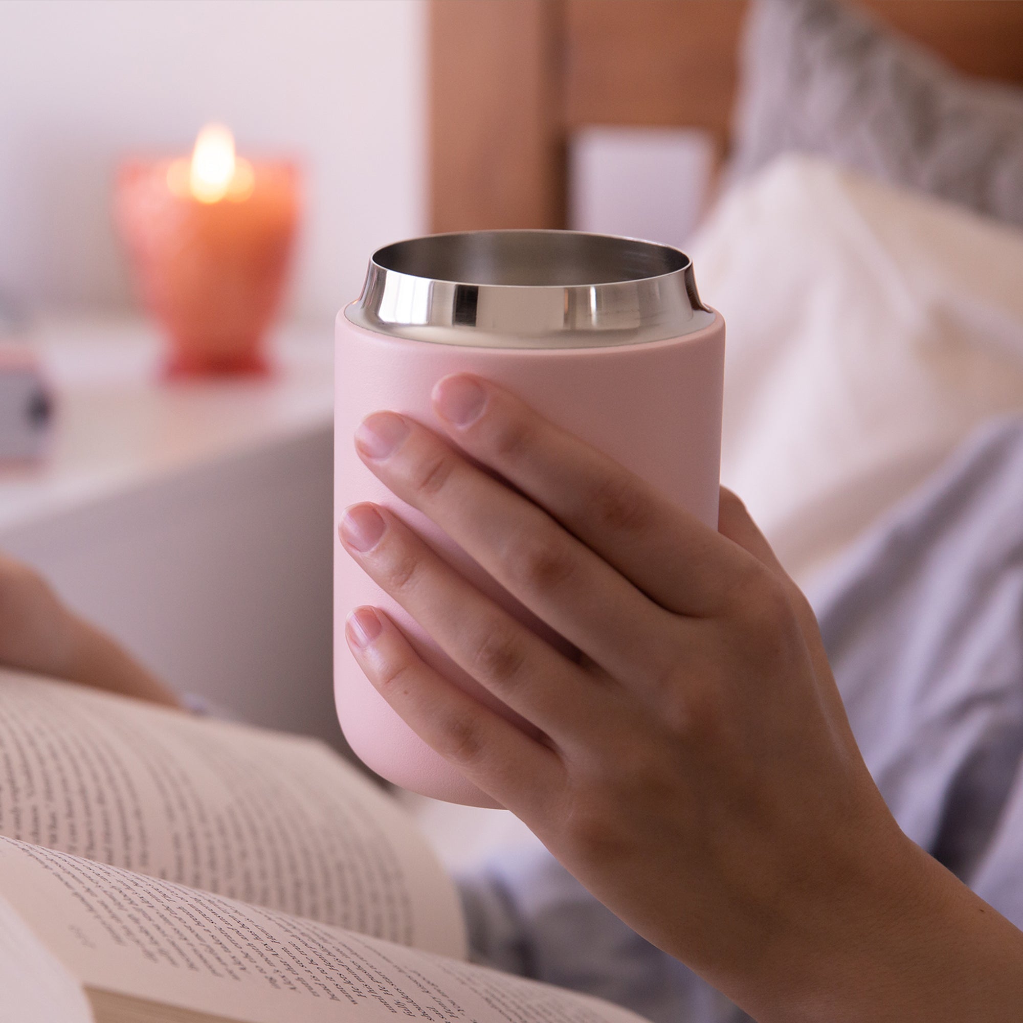 Ceramic Wide Rim Mug 12 Ounce Ergonomic Handle