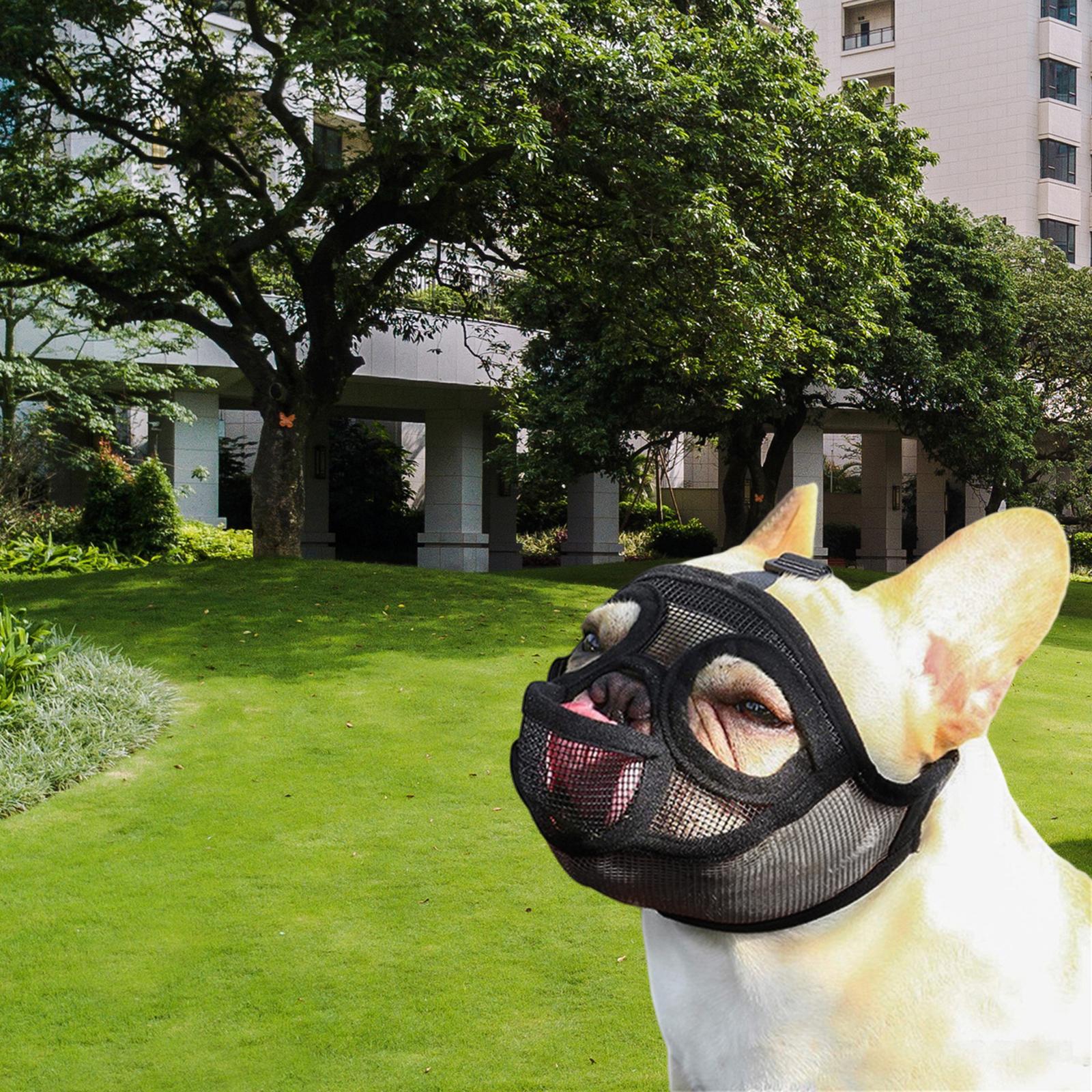 Adjustable Short Snout Grooming Tools Puppy Breathable for Anti Biting Chewing Pet Supplies