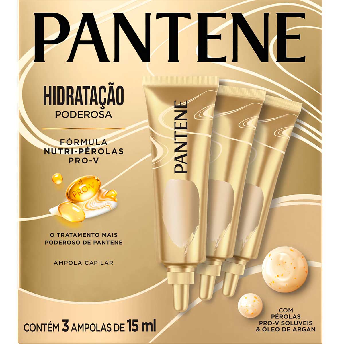Kit Ampola Capilar Pantene Hidratacao 45ml