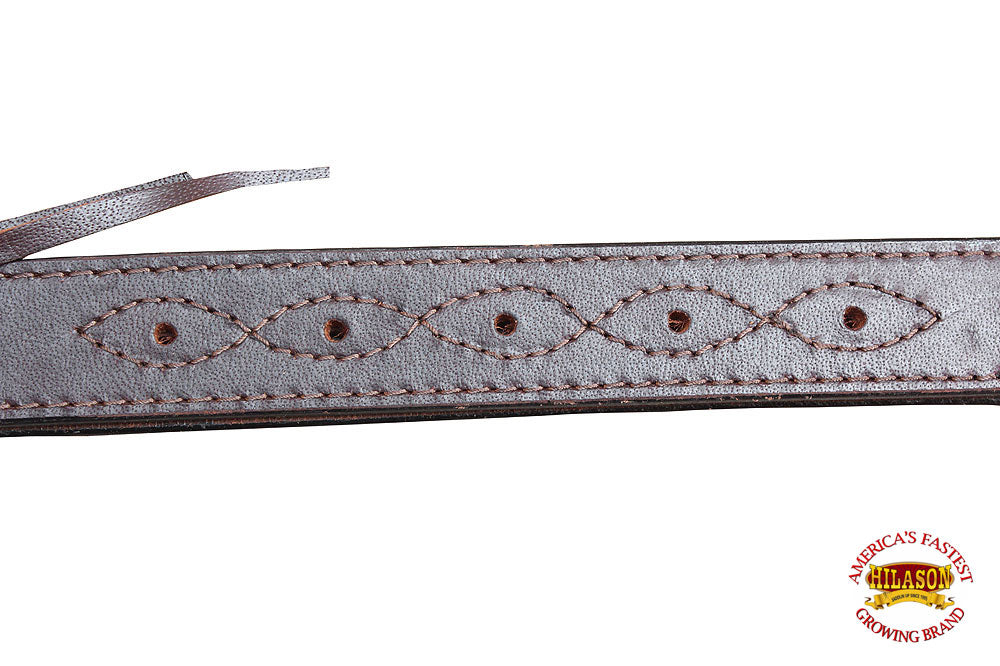 63BH Hilason Horse Tack Western Saddle Strong Leather Tie Cinch Strap
