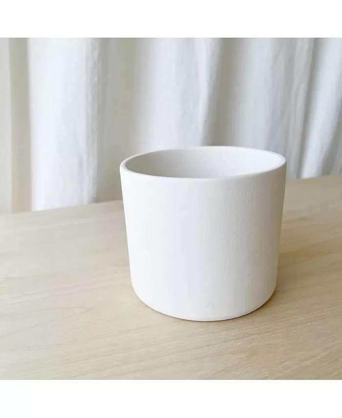 Tierra Sol Studio Handmade Ceramic Planter - White