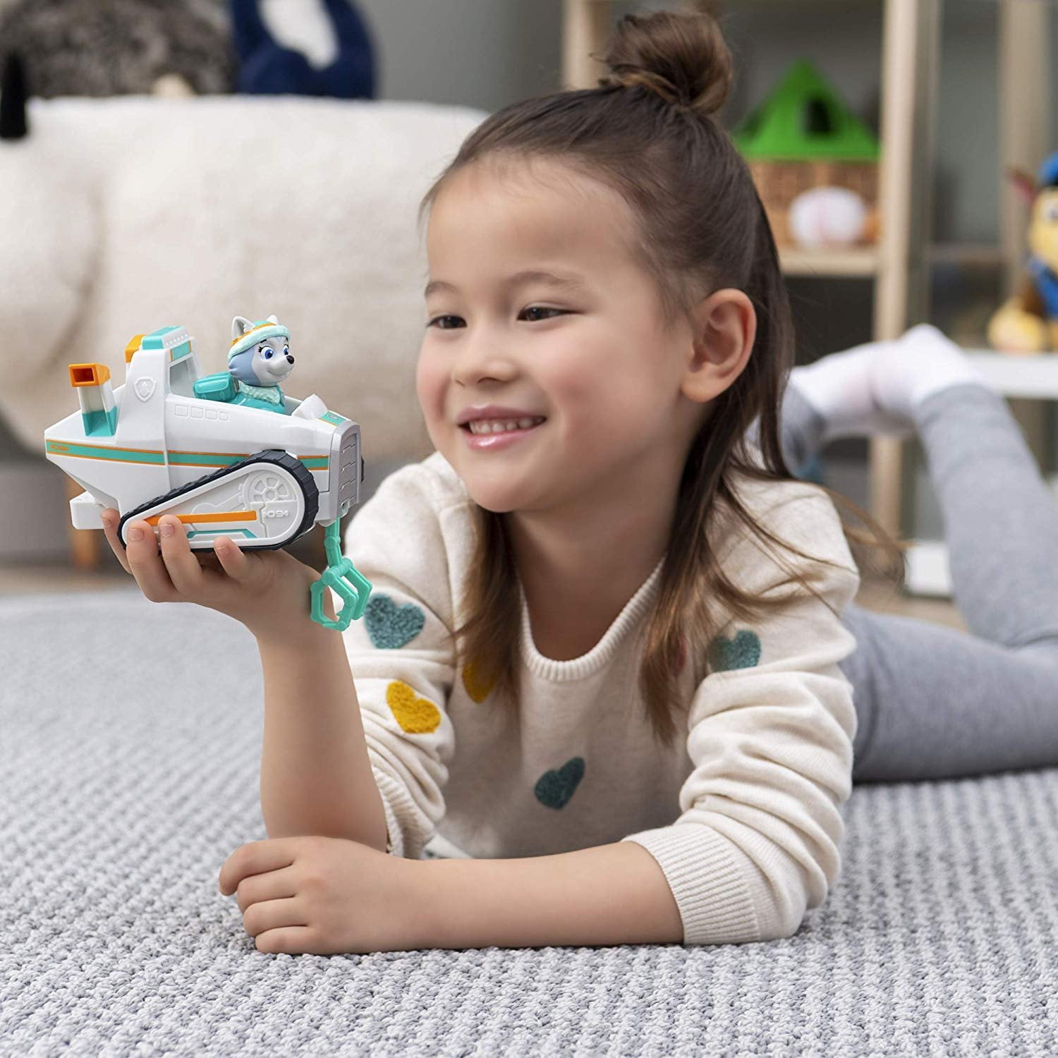 PAW Patrol Everest Snow Plough Action Figure Set， 2 Pieces