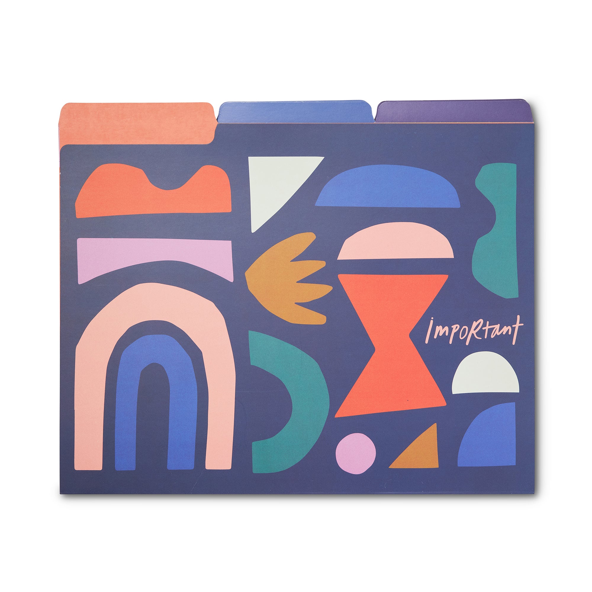 Shifted Shapes File Folders