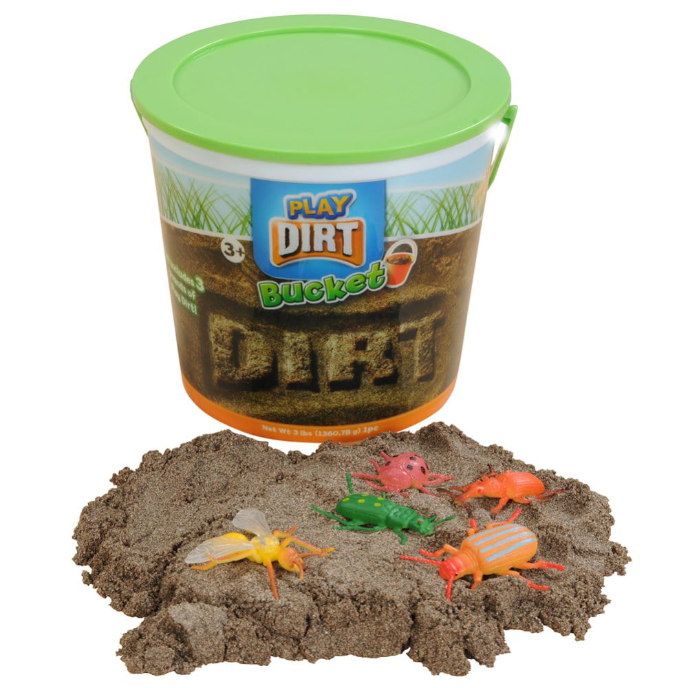 Play Visions Play Dirt 3lb Bucket, for Kids 3+