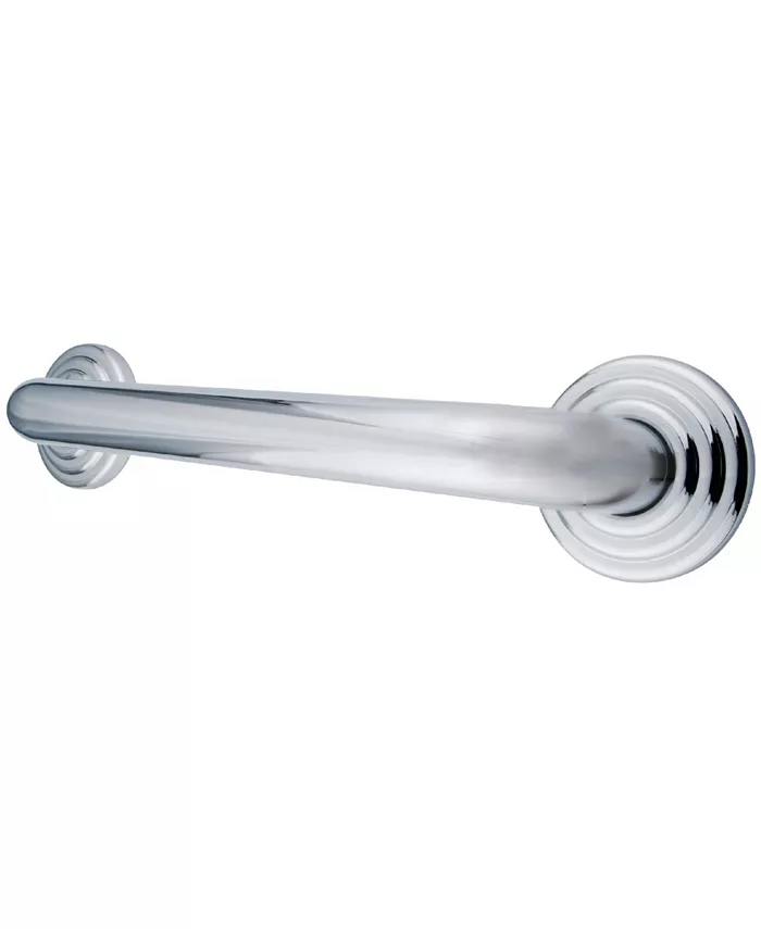 Kingston Brass Restoration 18-Inch X 1-1 4-Inch OD Decorative Grab Bar in Polished Chrome