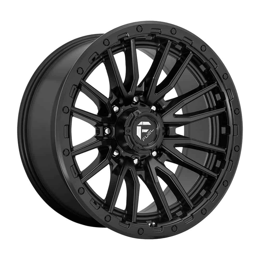 Fuel 1PC D679 REBEL D679 20X9 6X5.5 MT-BLK 01MM
