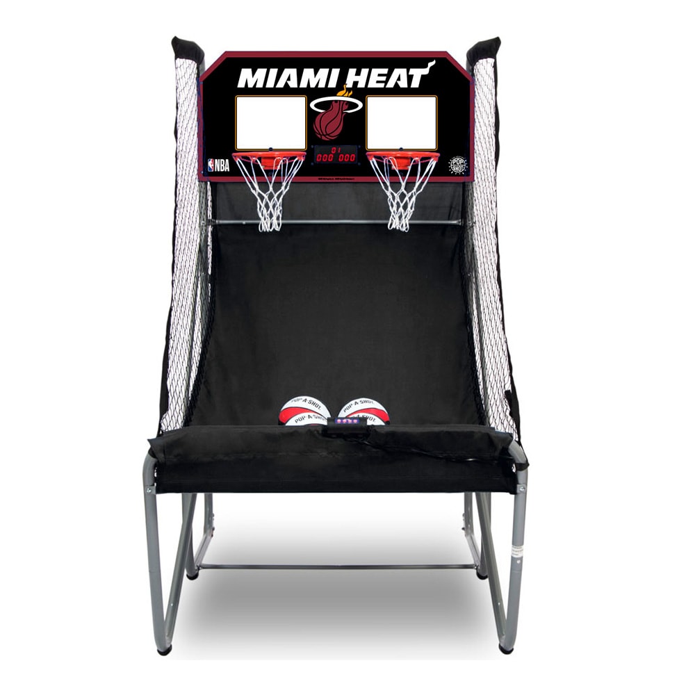 Pop-A-Shot Miami Heat Home Dual Shot Basketball Game