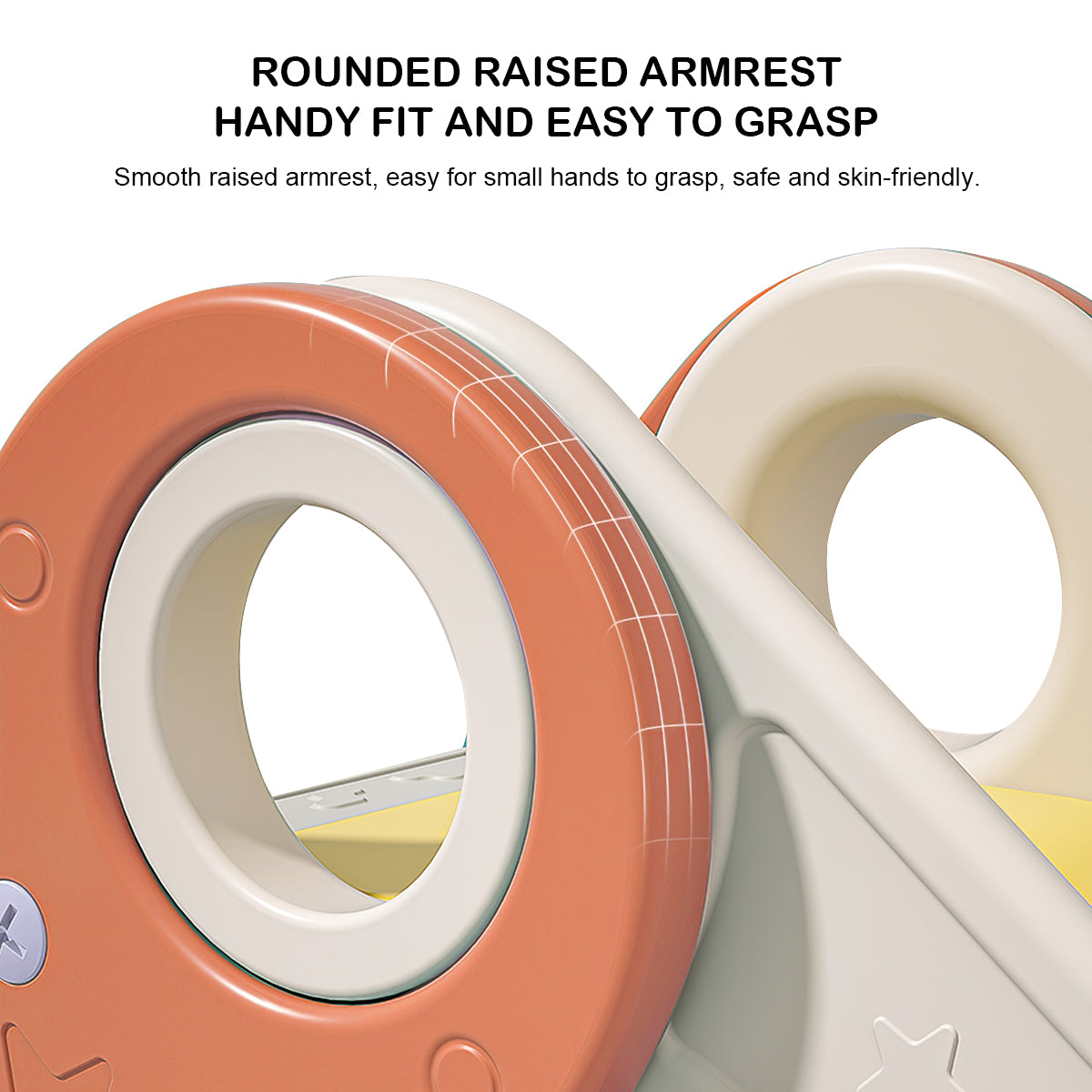 Toddler Slide Climber Set for Indoor Outdoor 3 Steps Freestanding Slide， Suitable Age1-5 Years Old Children Easy Set Up Baby Playset