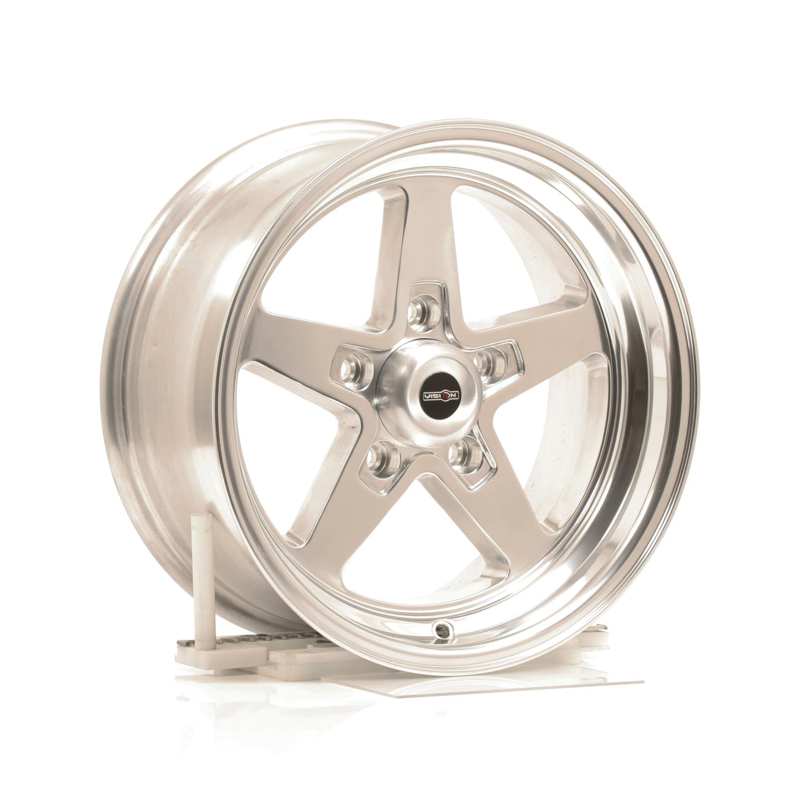 Vision Wheel 571-5761P0 Vision American Muscle 571 Sport Star II Polished Wheels