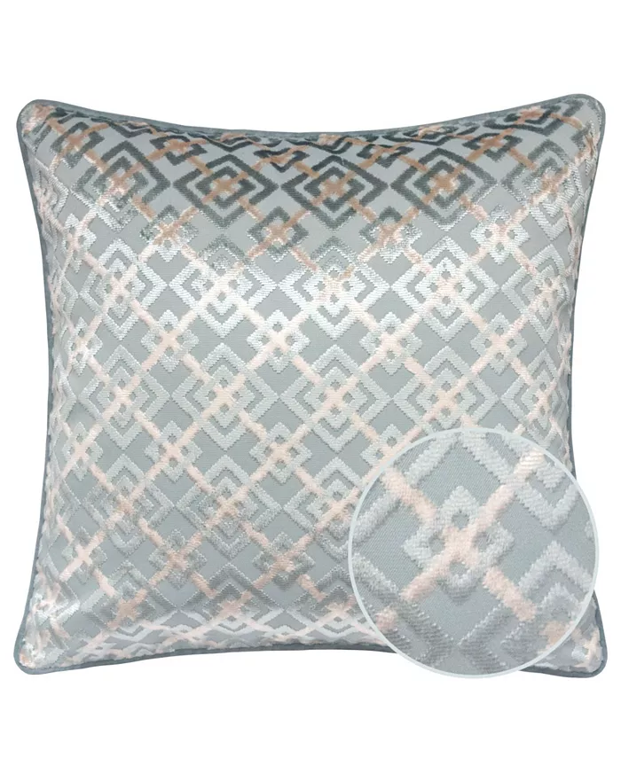 Homey Cozy Audrey Square Decorative Throw Pillow