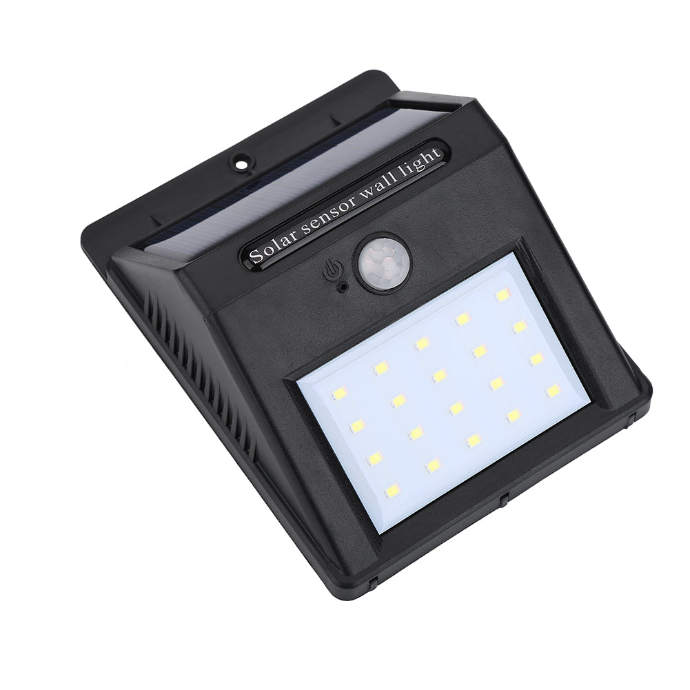 4 pack Motion Sensor Lamp，Portable Outdoor Waterproof Solar Power 20 LED Motion Induction Lamp Sensor Light Bulb for Wall Front Door，Patio，Deck，Yard，Garden