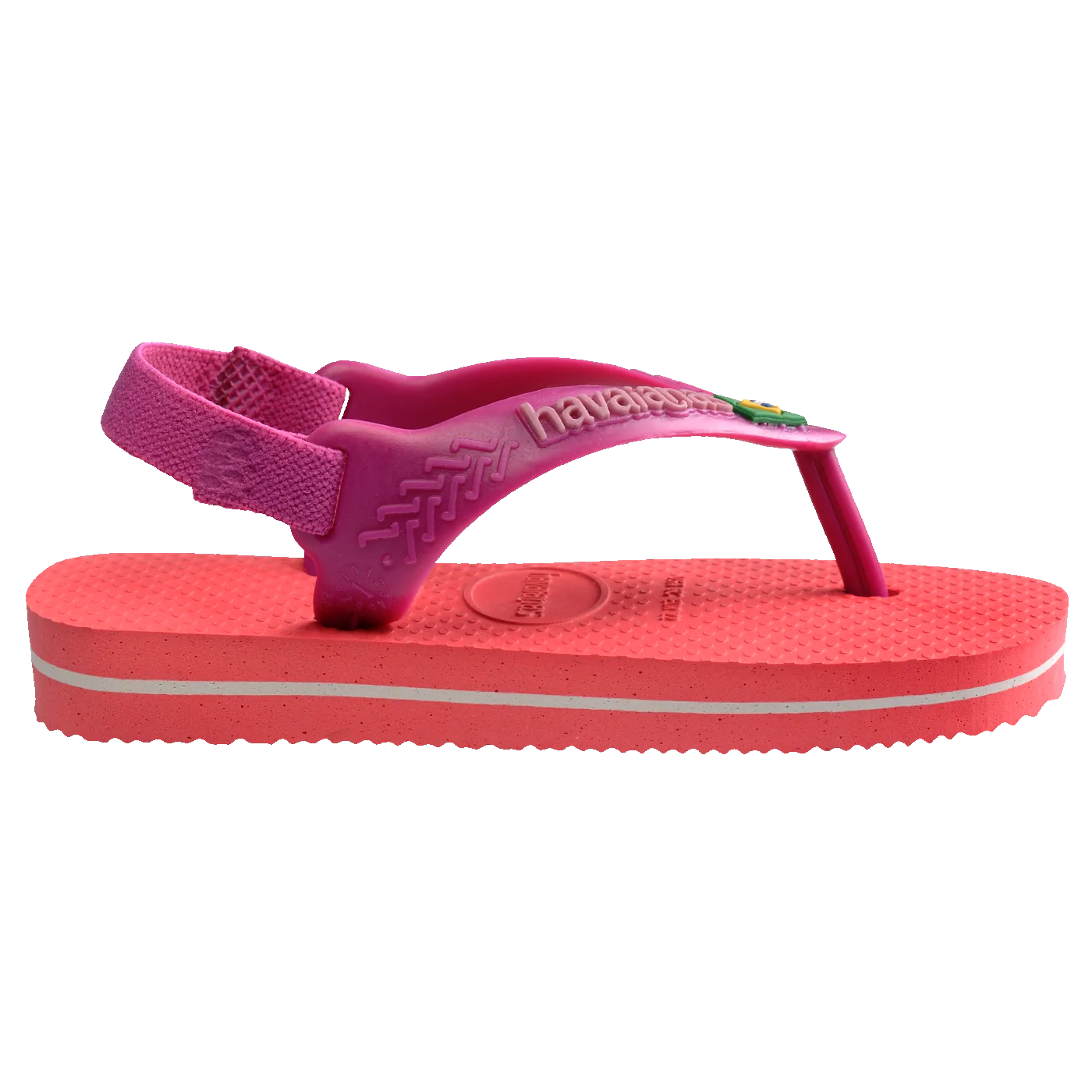 Chinelo Havaianas Baby Brasil Logo