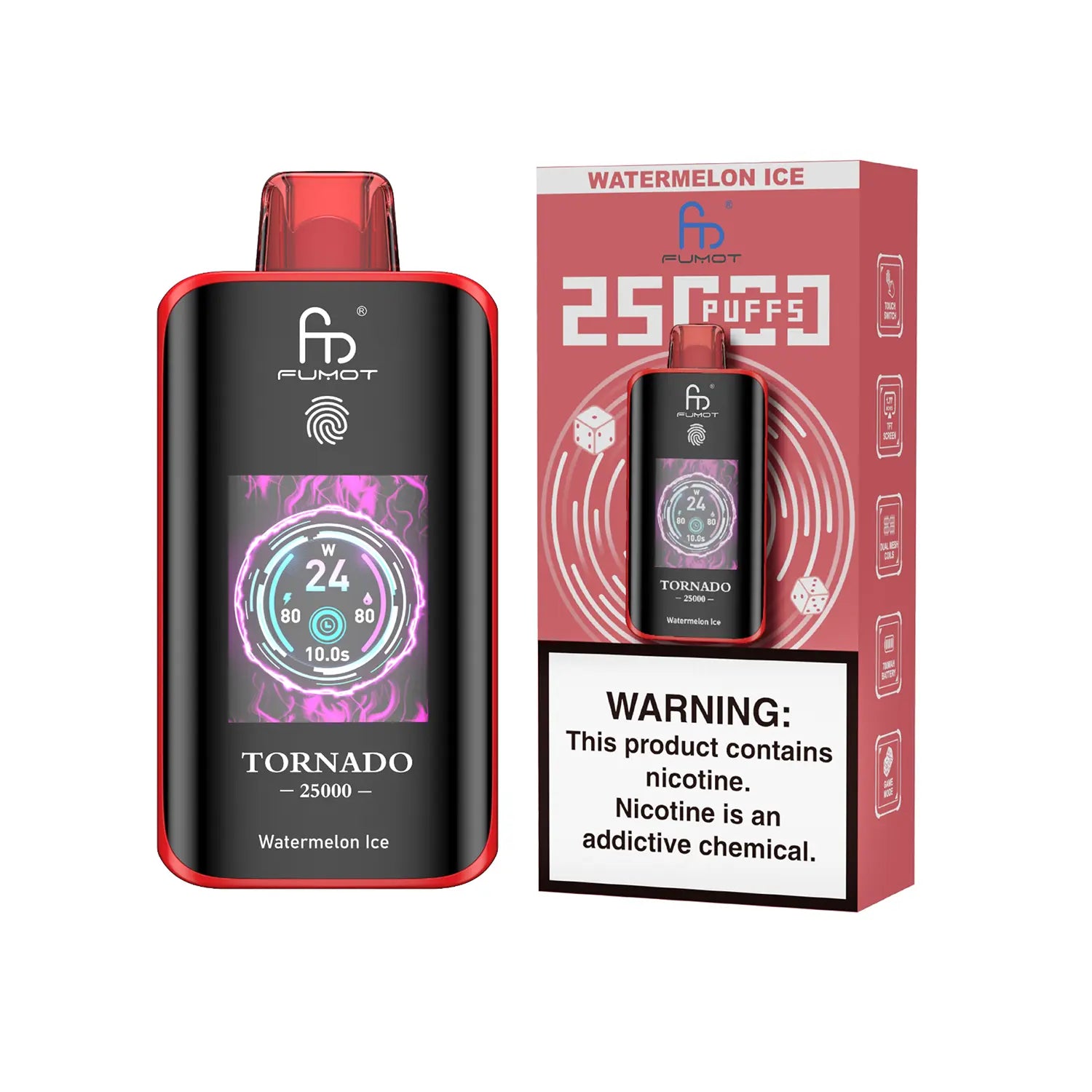 Fumot Tornado Vape 25000 - Watermelon Ice