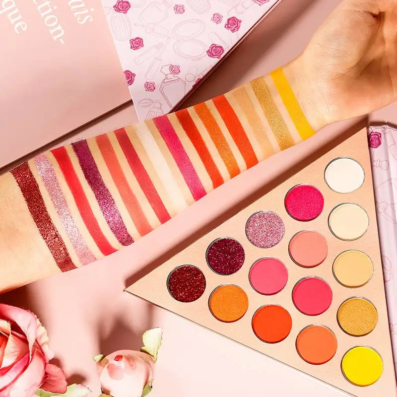 High Pigment Vegan Makeup 15 Color Eye shadow Makeup