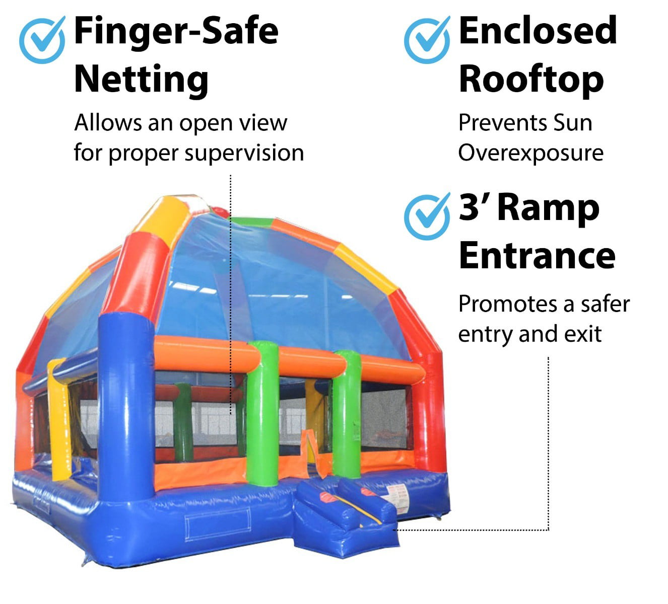 TentandTable Commercial Inflatable Bounce House - Bubba Big Bounce House
