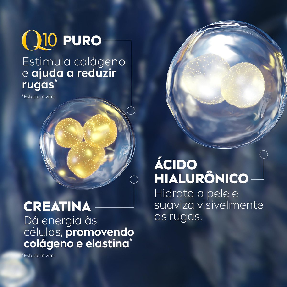 Creme Facial Antissinais NIVEA Q10 Power Noite 49g