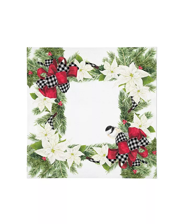 Laural Home Christmas Trimmings Napkin Set， 20