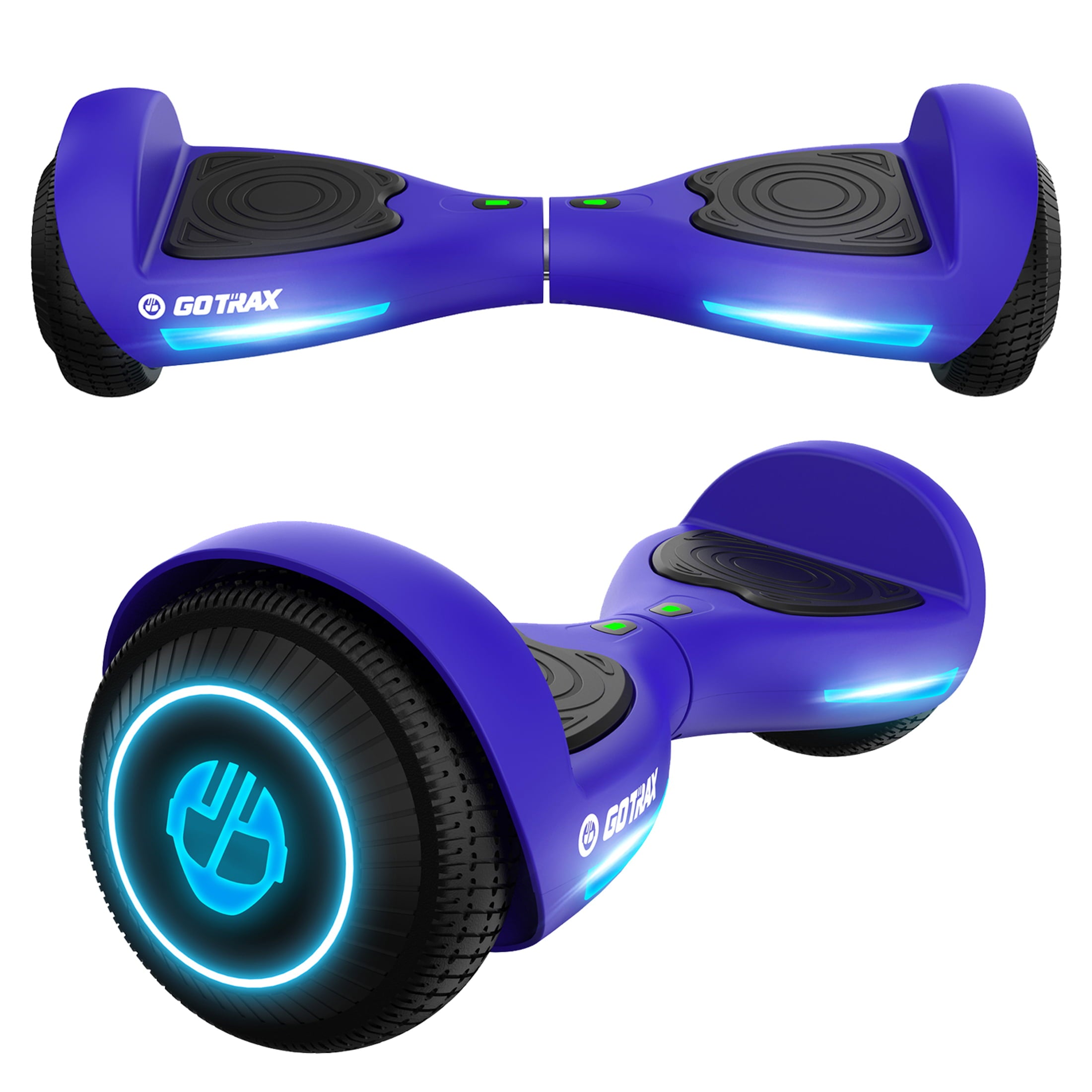 Gotrax Fluxx FX3 Hoverboard with 6.2 mph Max Speed， Self Balancing Scooter for 44-176lbs Kids Adults Blue