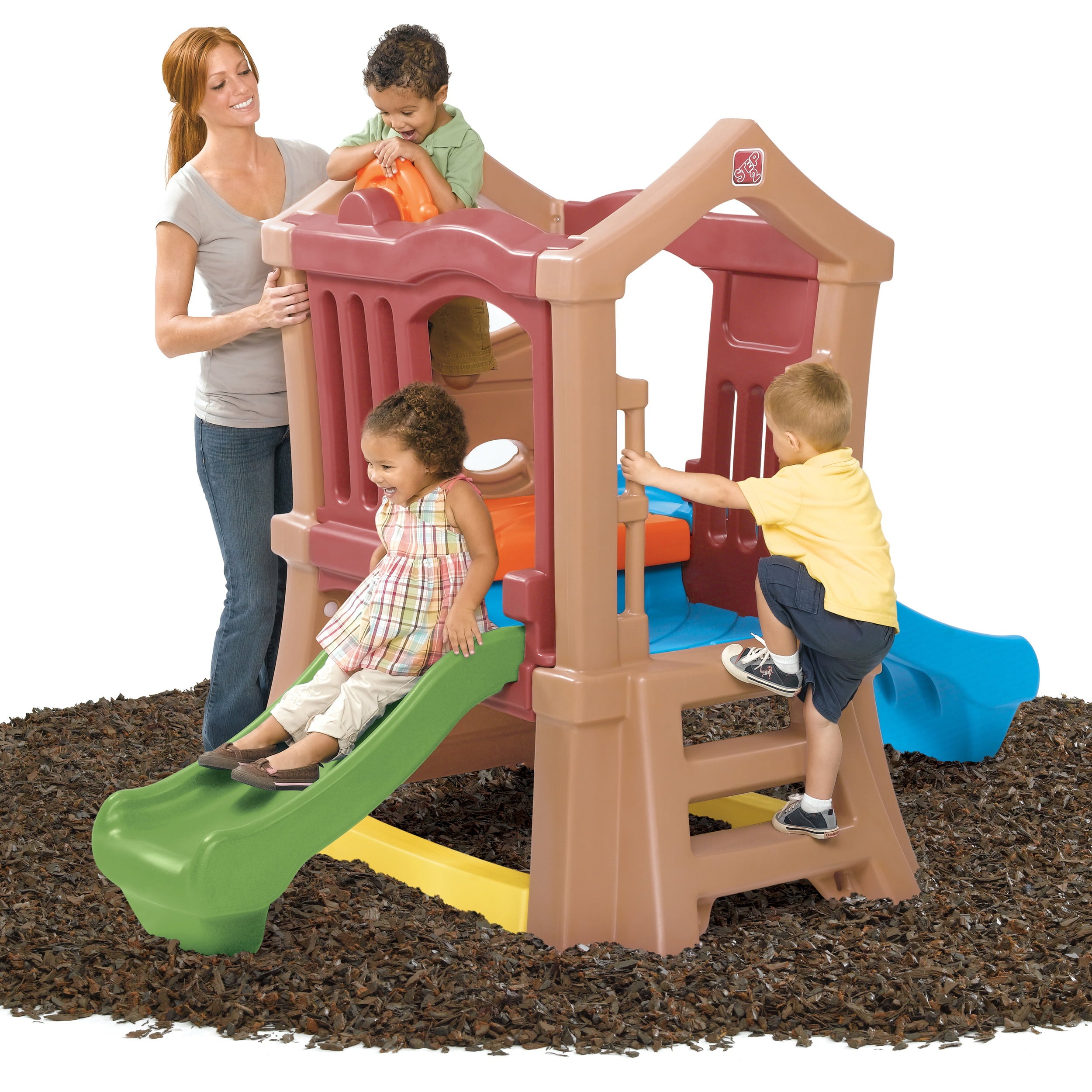 Step2 Play Up Double Slide Climber， Toddlers